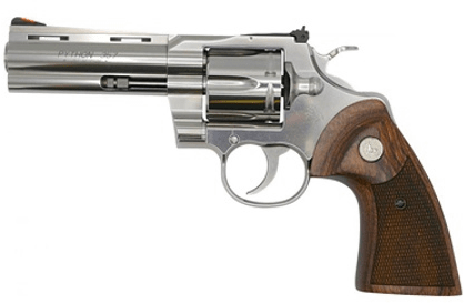 Colt Python Stainless 5 inch 357 Mag